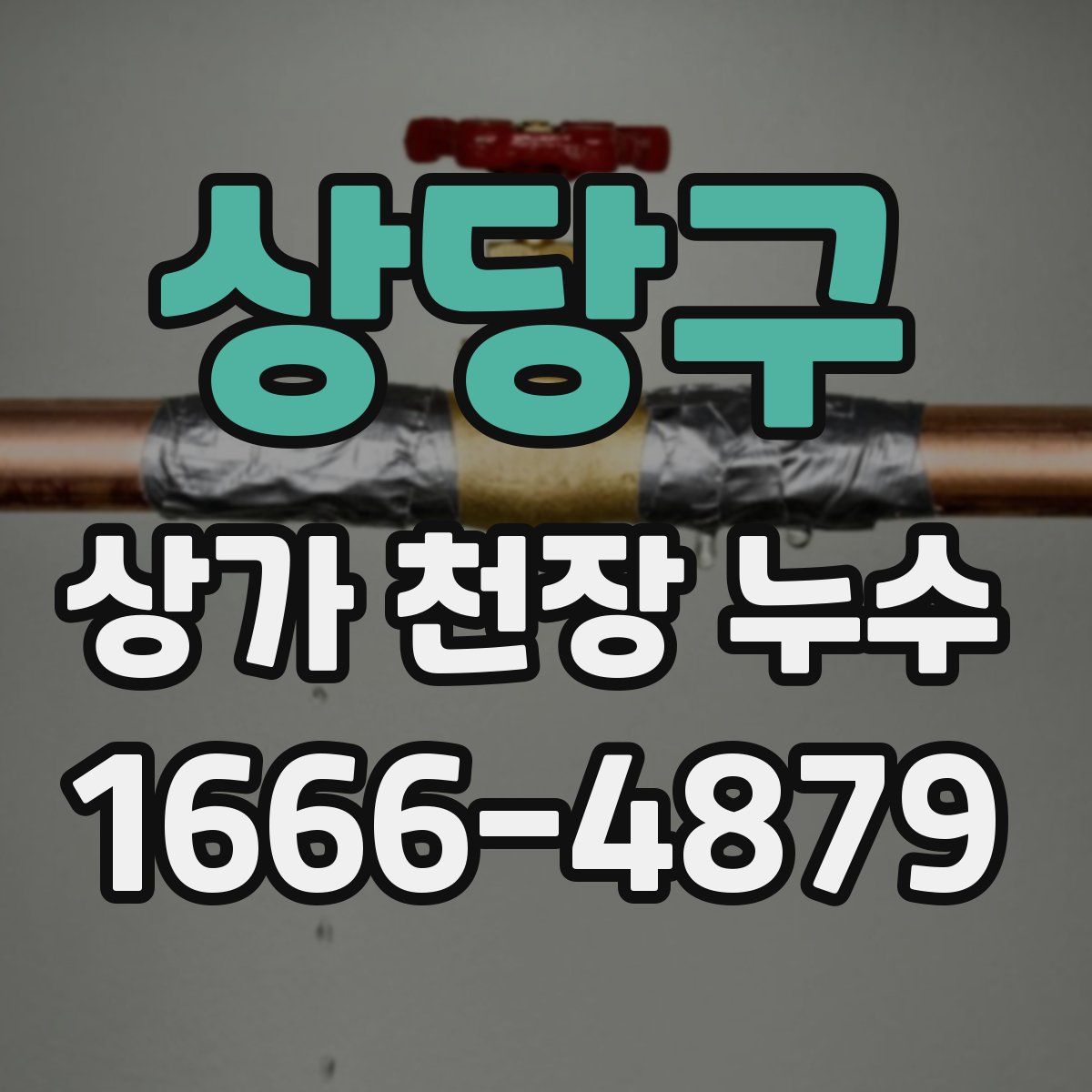 상당구 상가 천장 누수