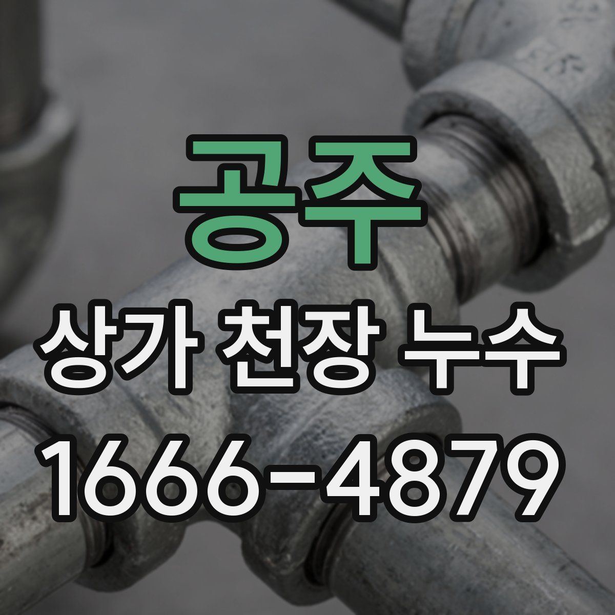 공주 상가 천장 누수