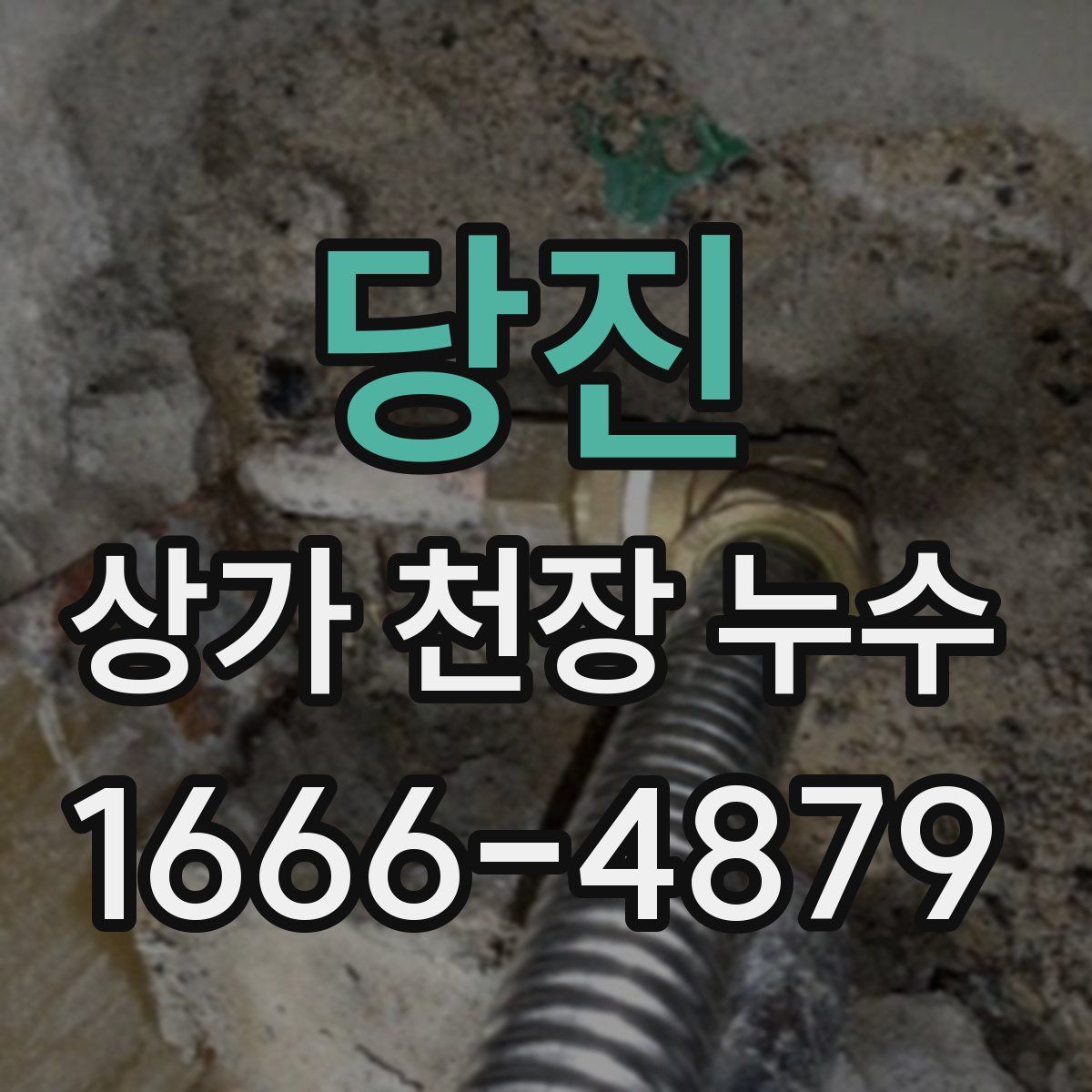 당진 상가 천장 누수