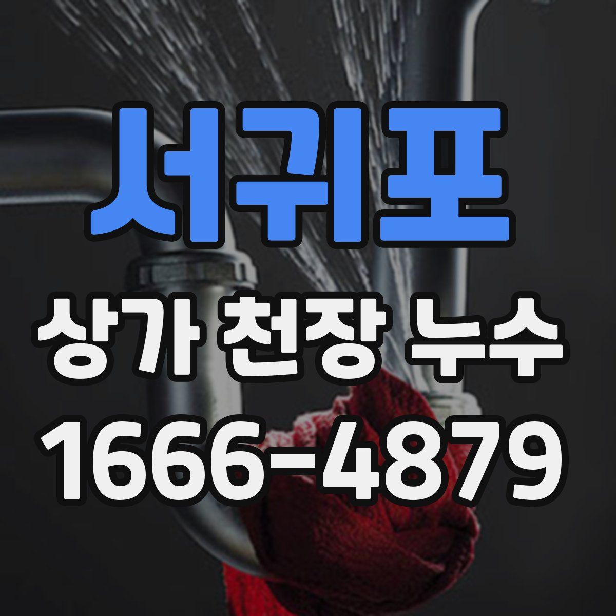 서귀포 상가 천장 누수