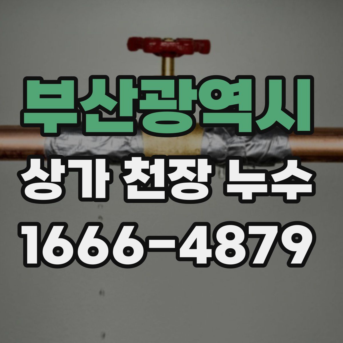 부산광역시 상가 천장 누수