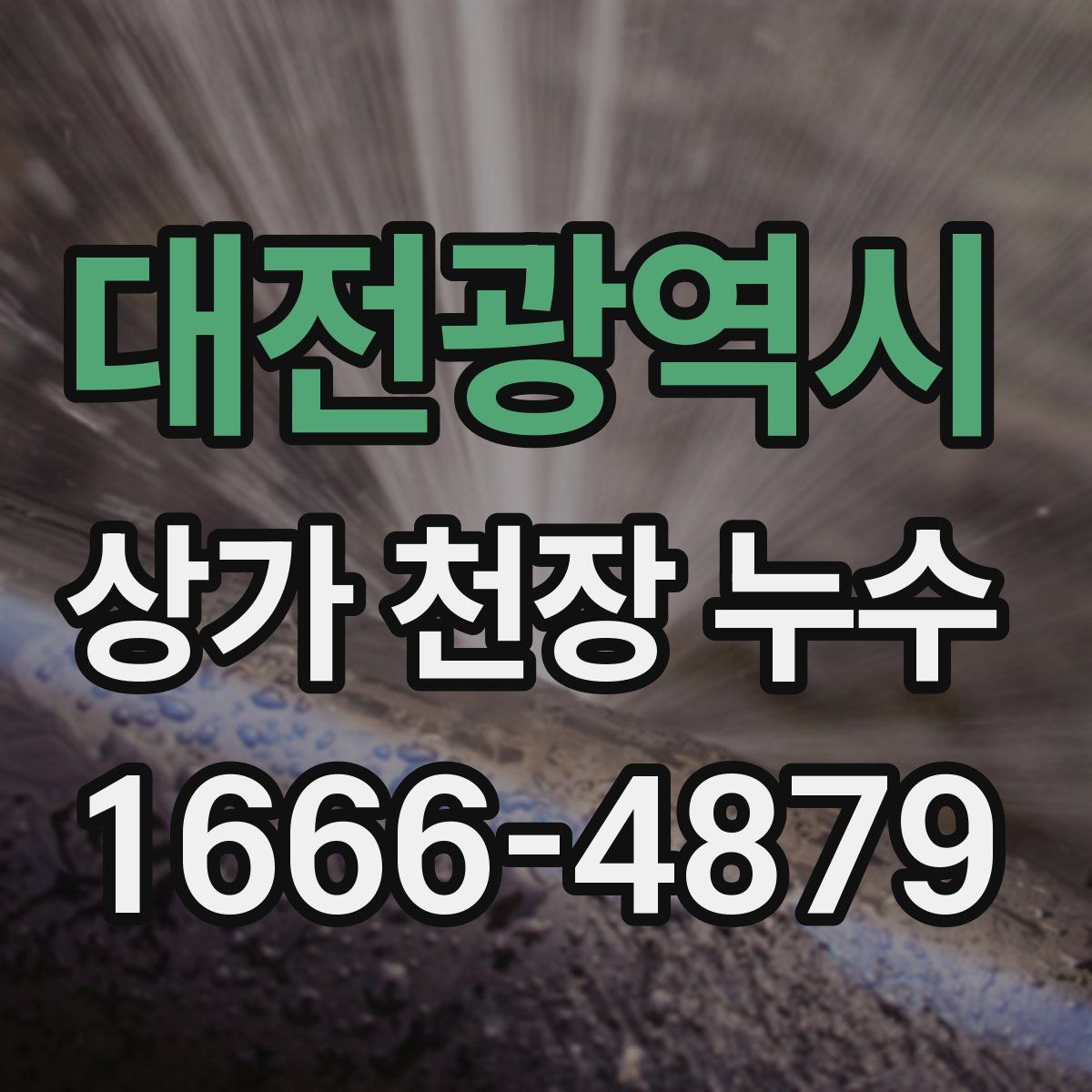 대전광역시 상가 천장 누수
