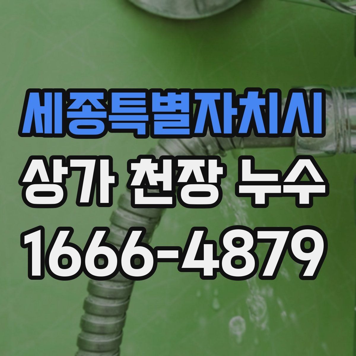 세종특별자치시 상가 천장 누수