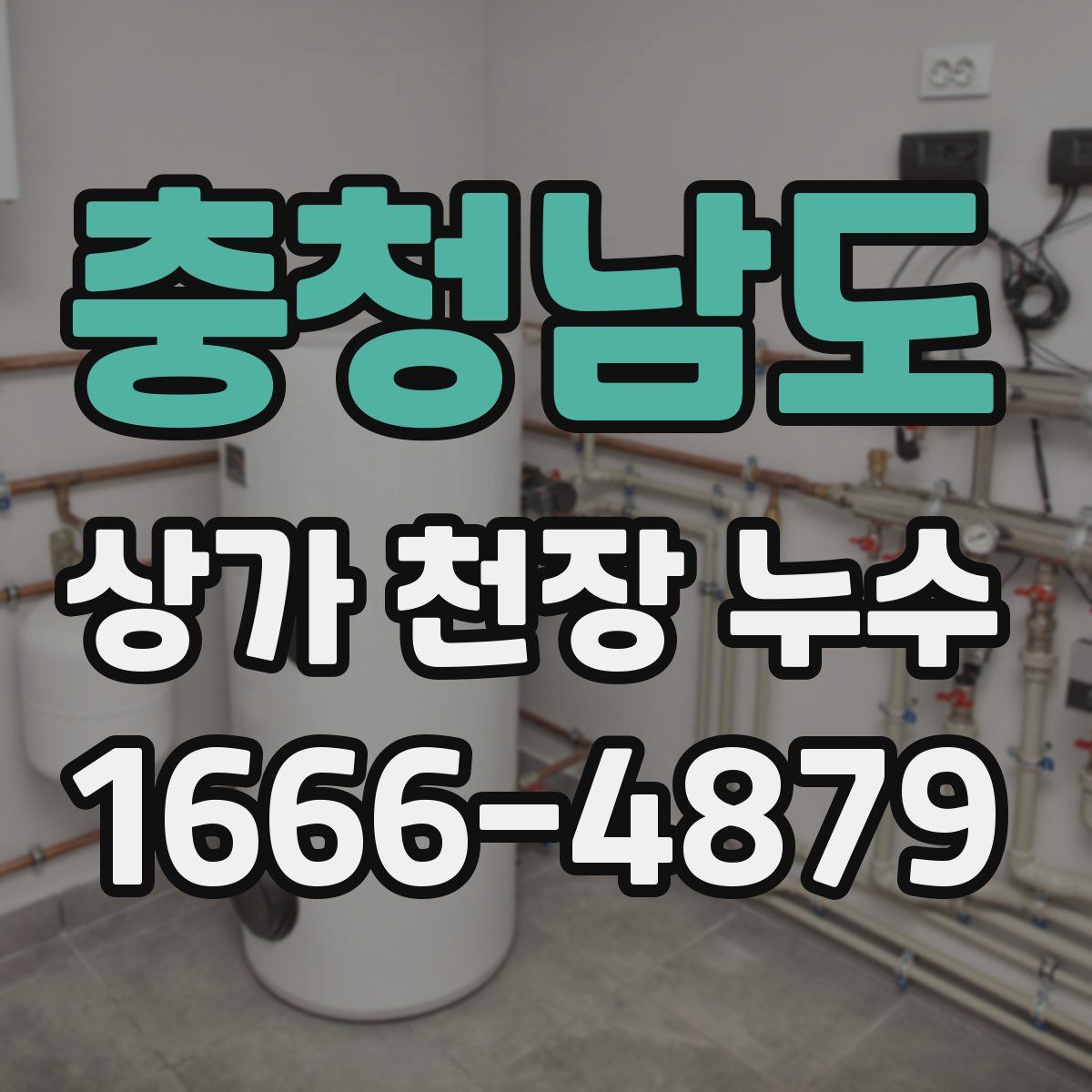 충청남도 상가 천장 누수