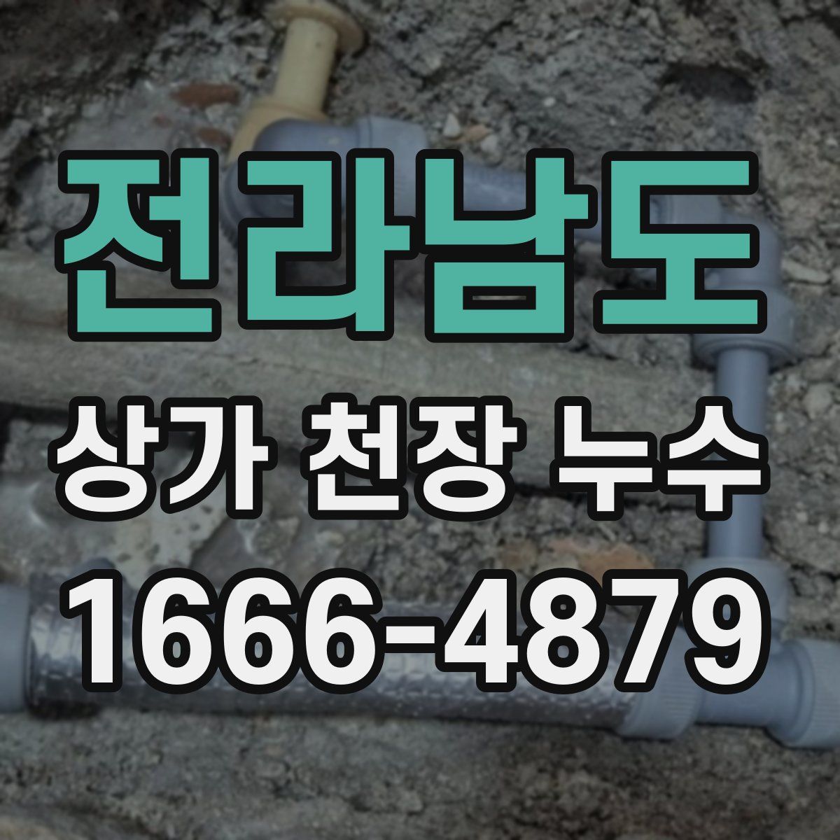 전라남도 상가 천장 누수