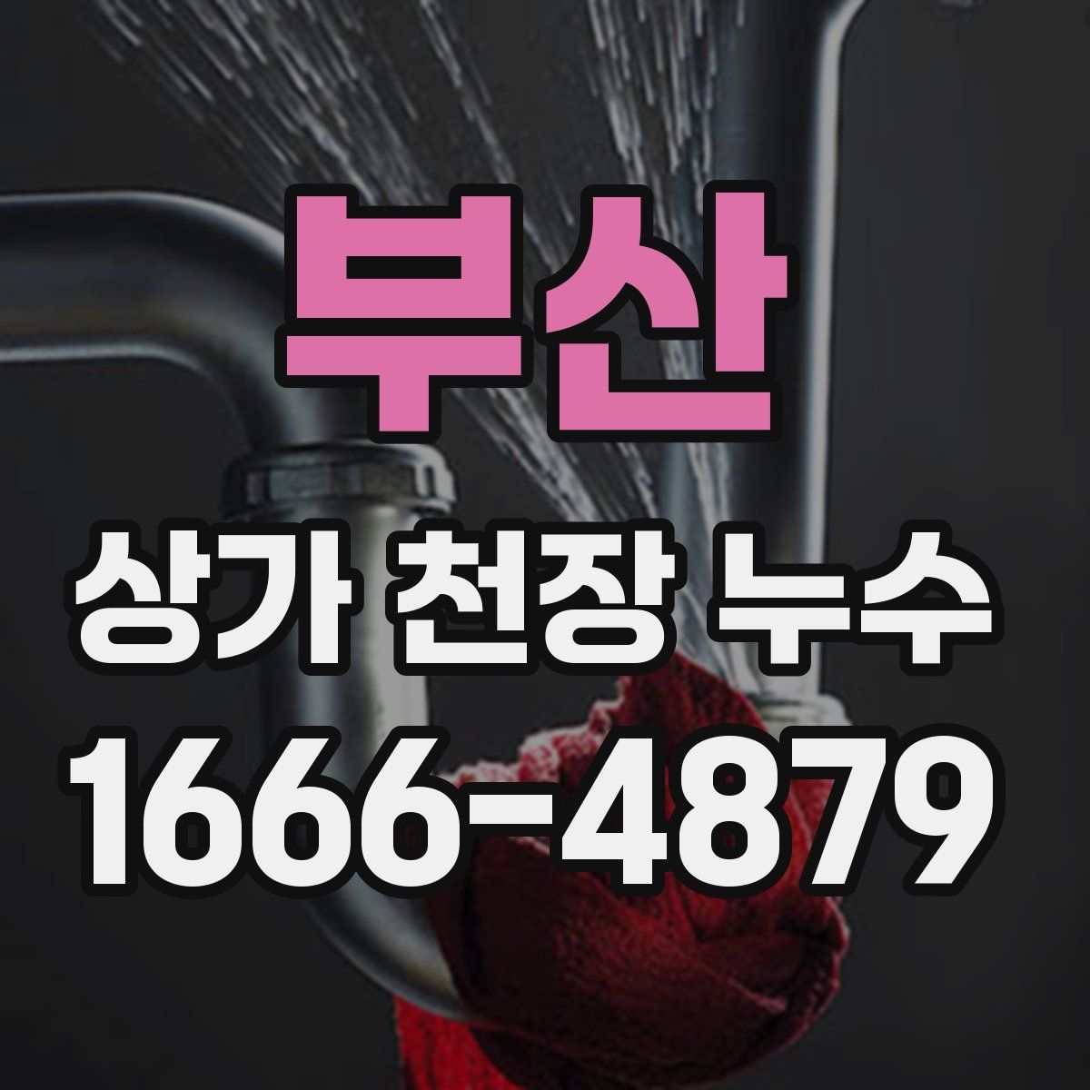 부산 상가 천장 누수