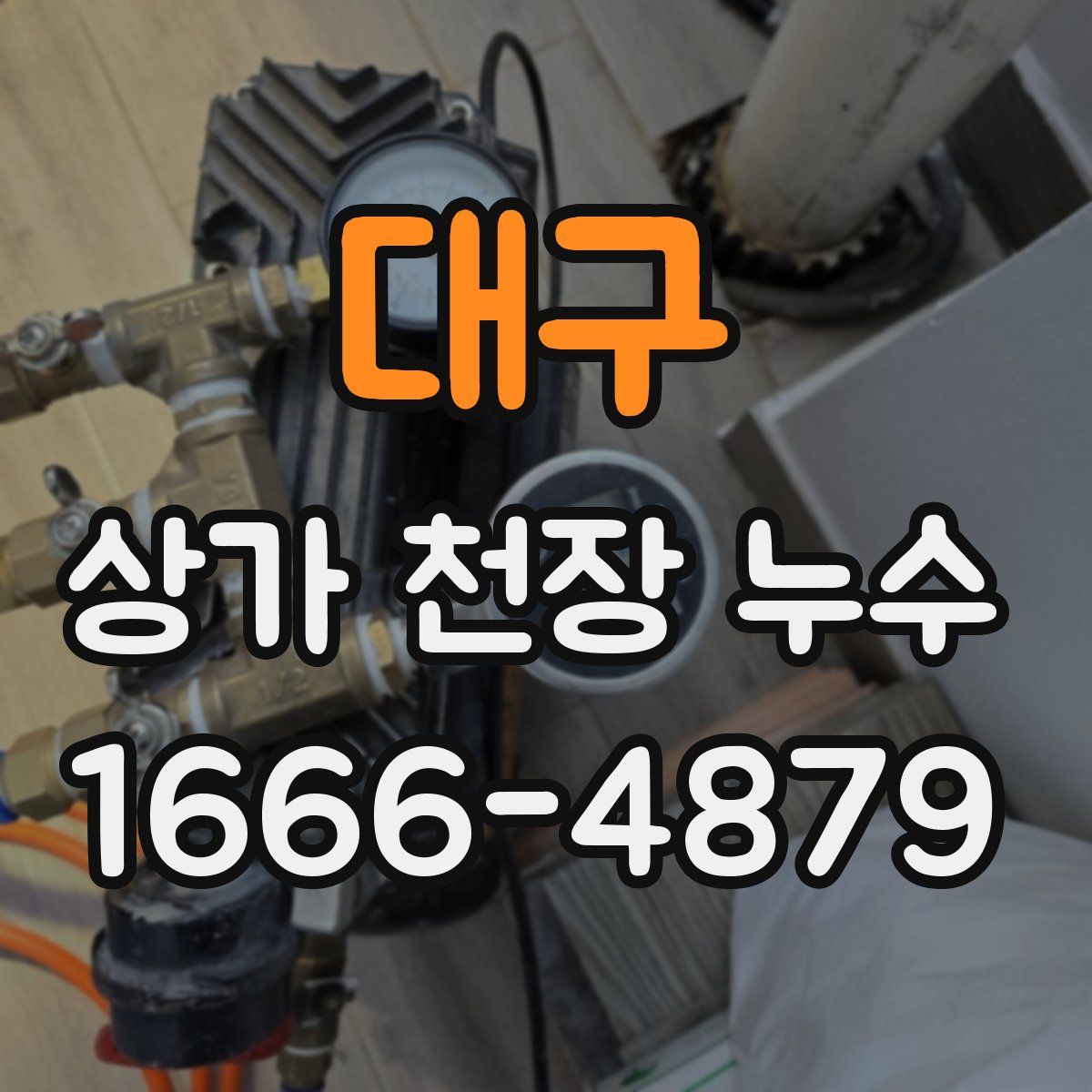 대구 상가 천장 누수