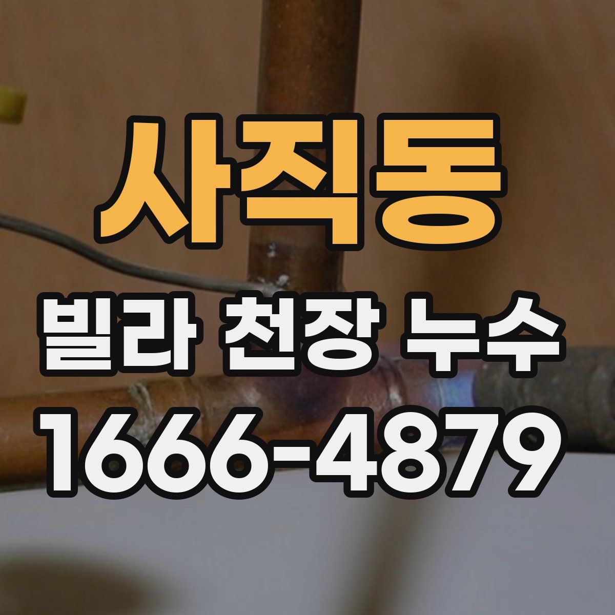 사직동 빌라 천장 누수