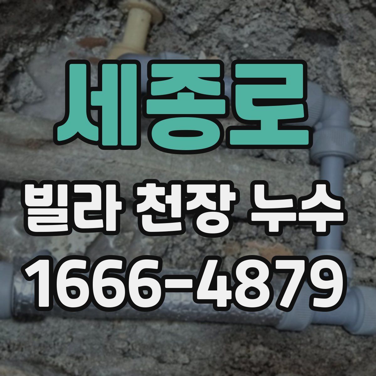 세종로 빌라 천장 누수
