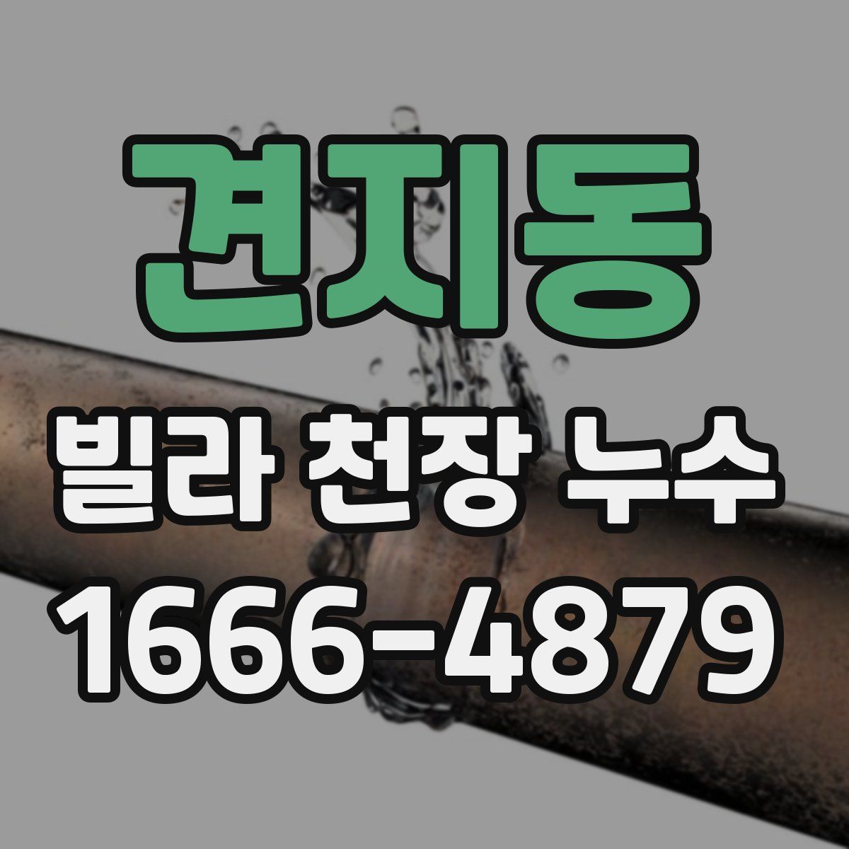 견지동 빌라 천장 누수