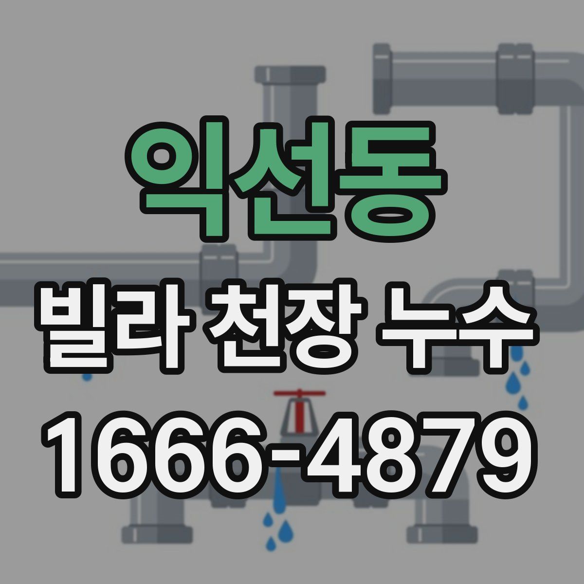 익선동 빌라 천장 누수