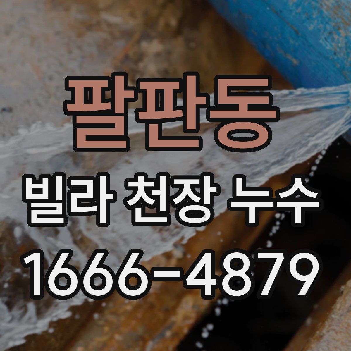 팔판동 빌라 천장 누수