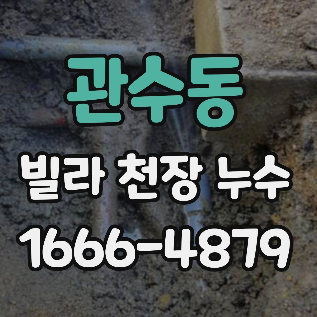 관수동 빌라 천장 누수
