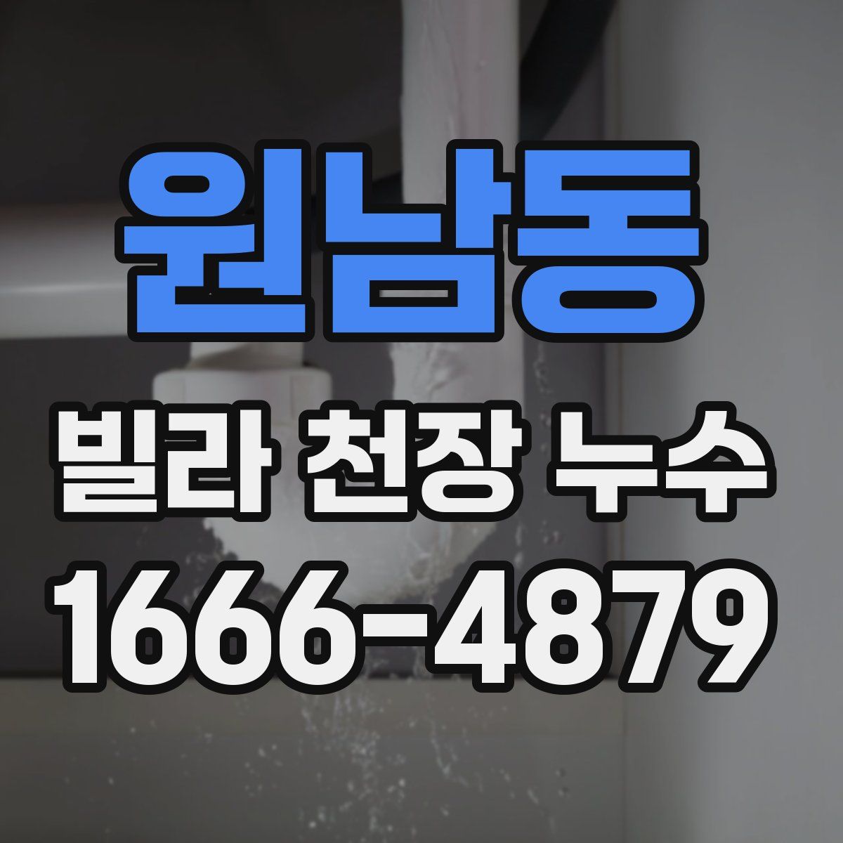 원남동 빌라 천장 누수