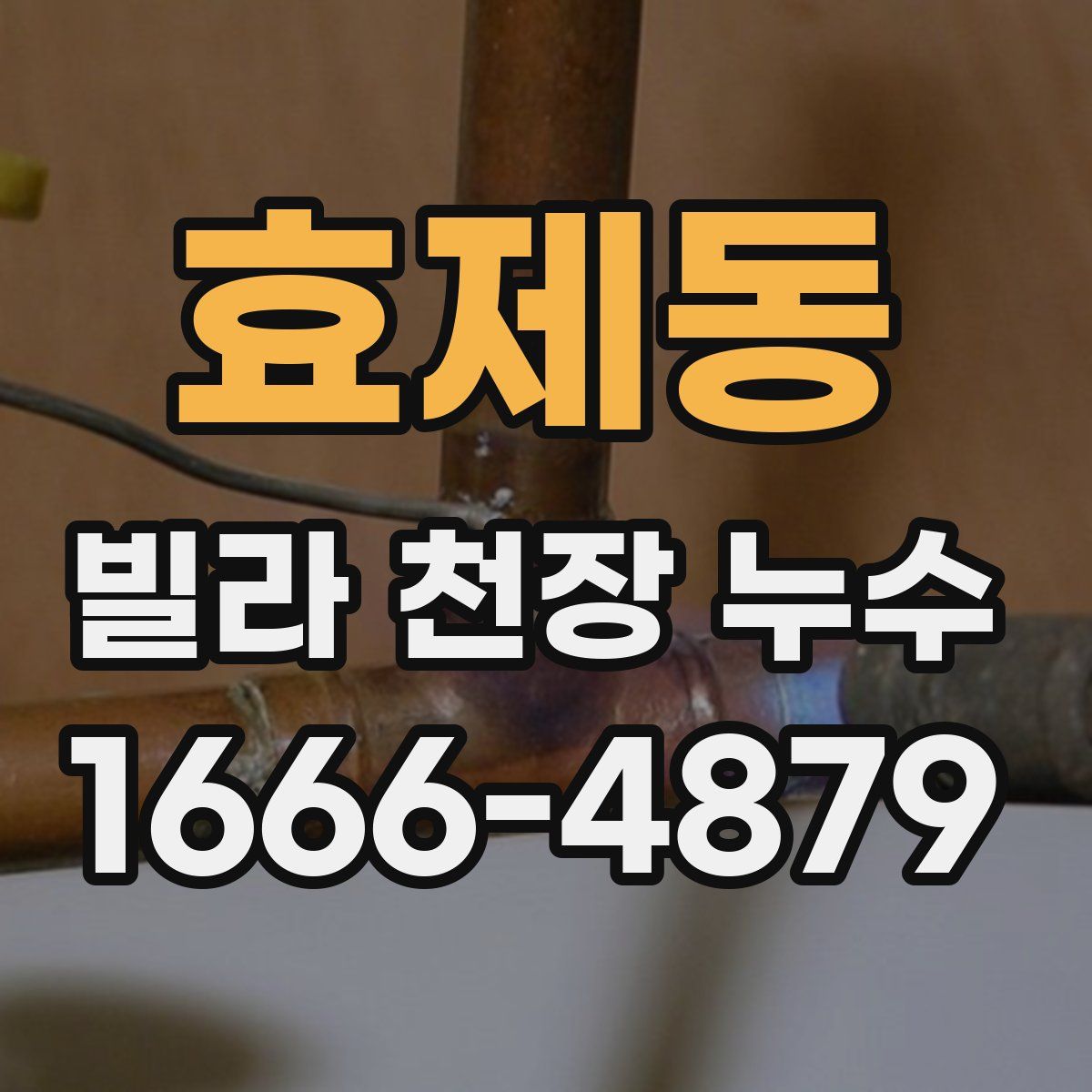 효제동 빌라 천장 누수
