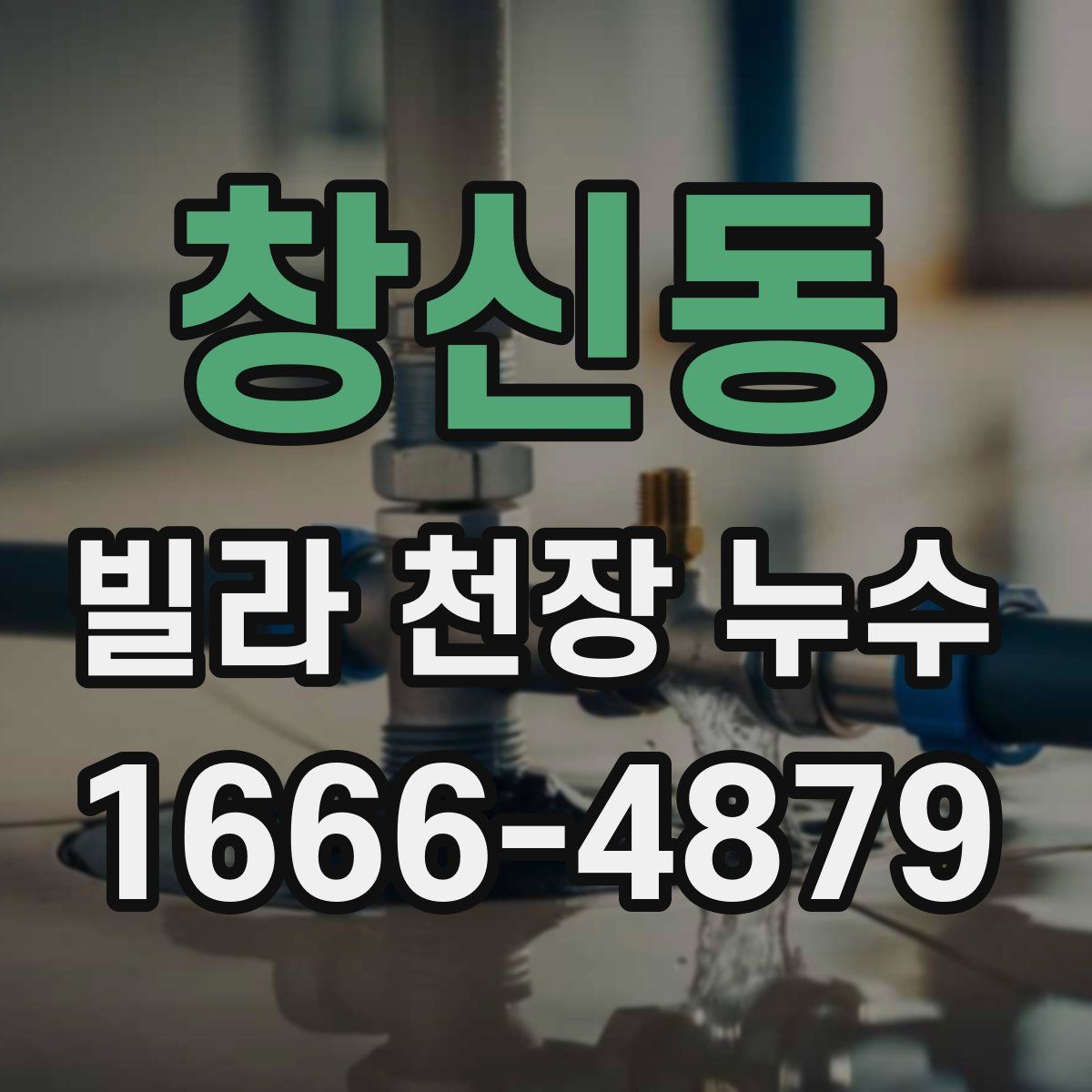 창신동 빌라 천장 누수
