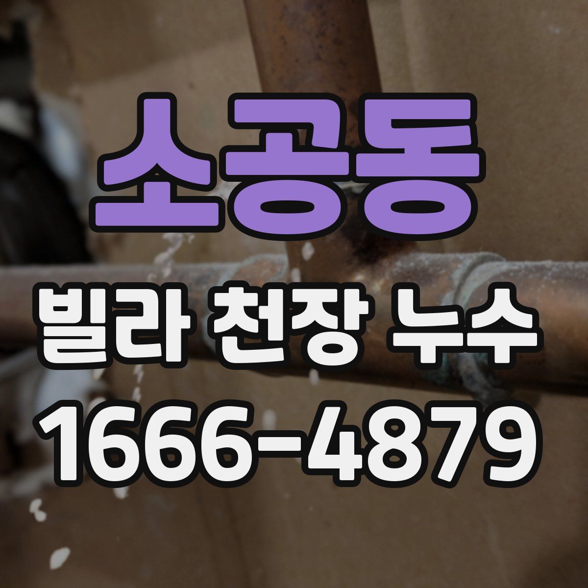 소공동 빌라 천장 누수