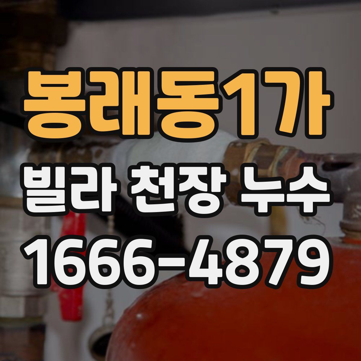 봉래동1가 빌라 천장 누수