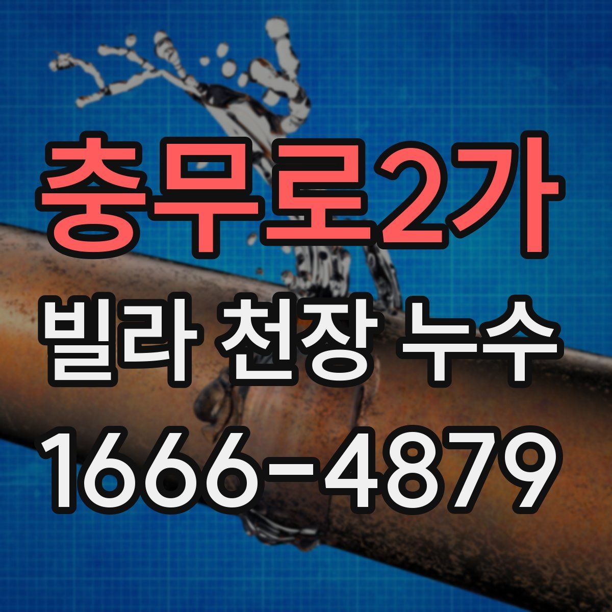 충무로2가 빌라 천장 누수