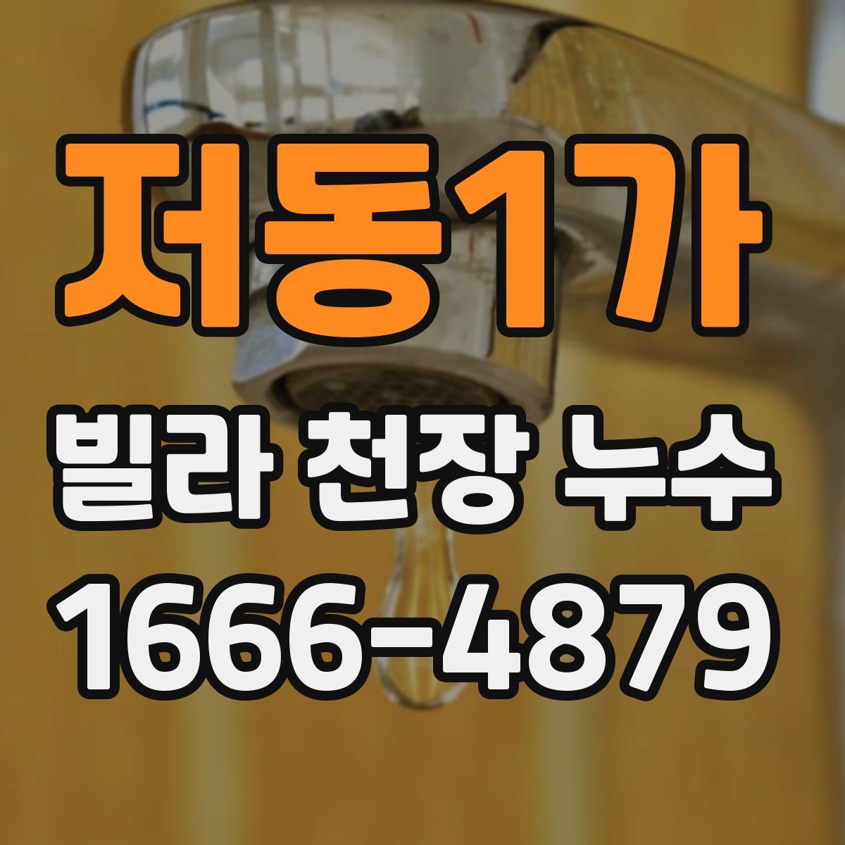 저동1가 빌라 천장 누수