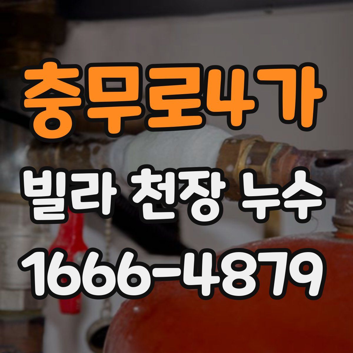 충무로4가 빌라 천장 누수