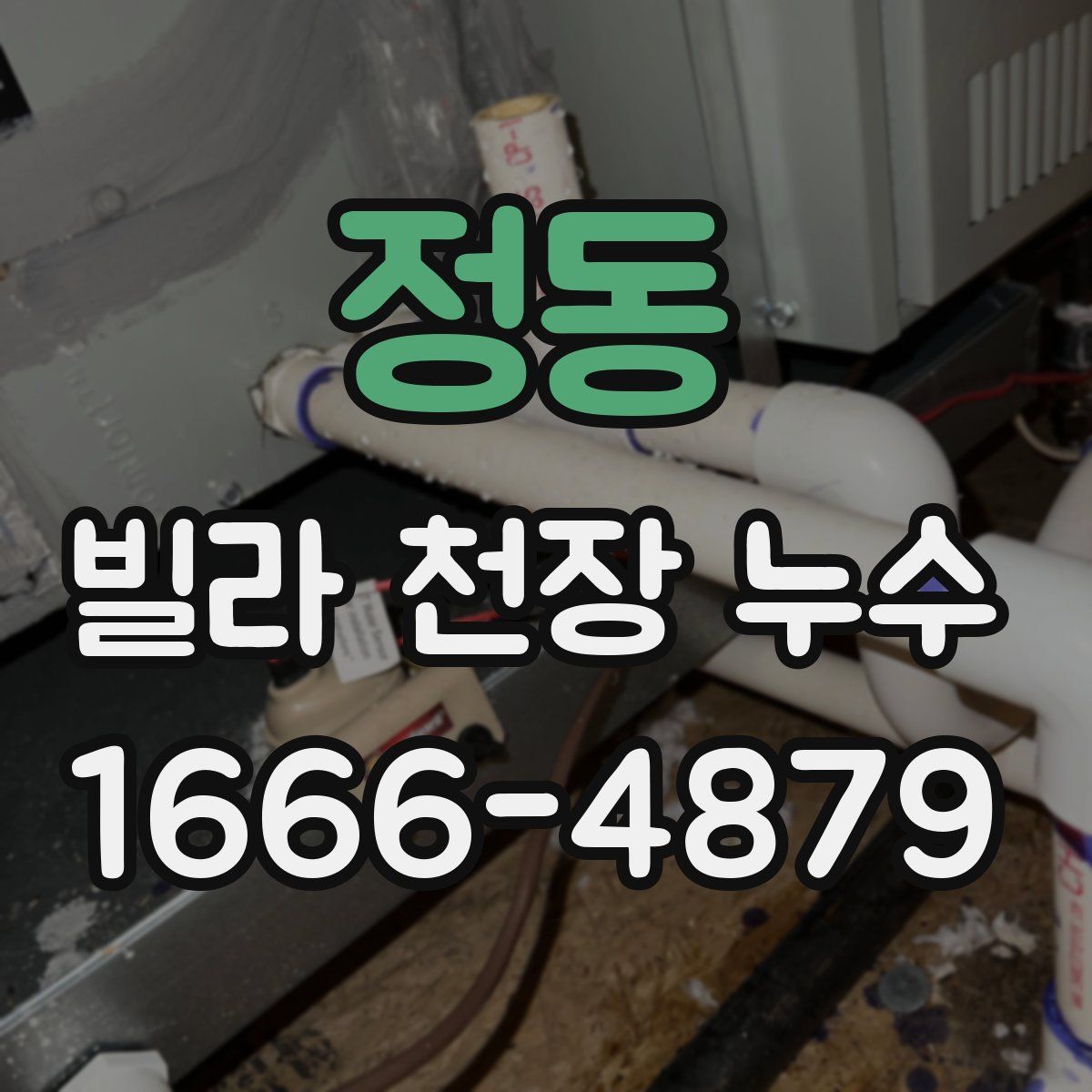정동 빌라 천장 누수