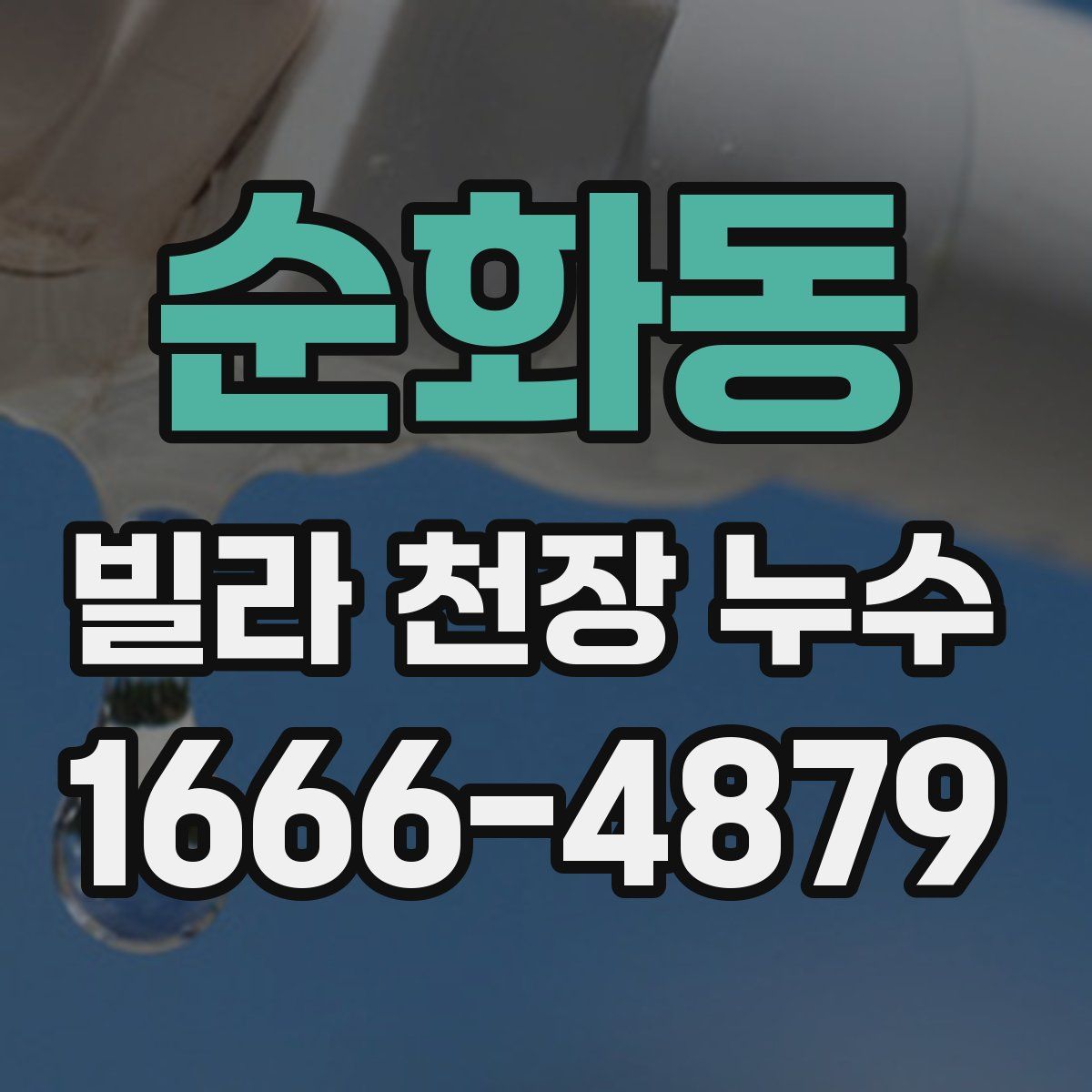 순화동 빌라 천장 누수