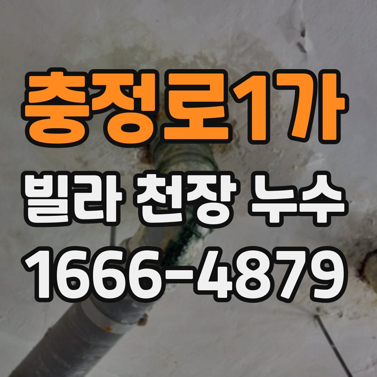 충정로1가 빌라 천장 누수