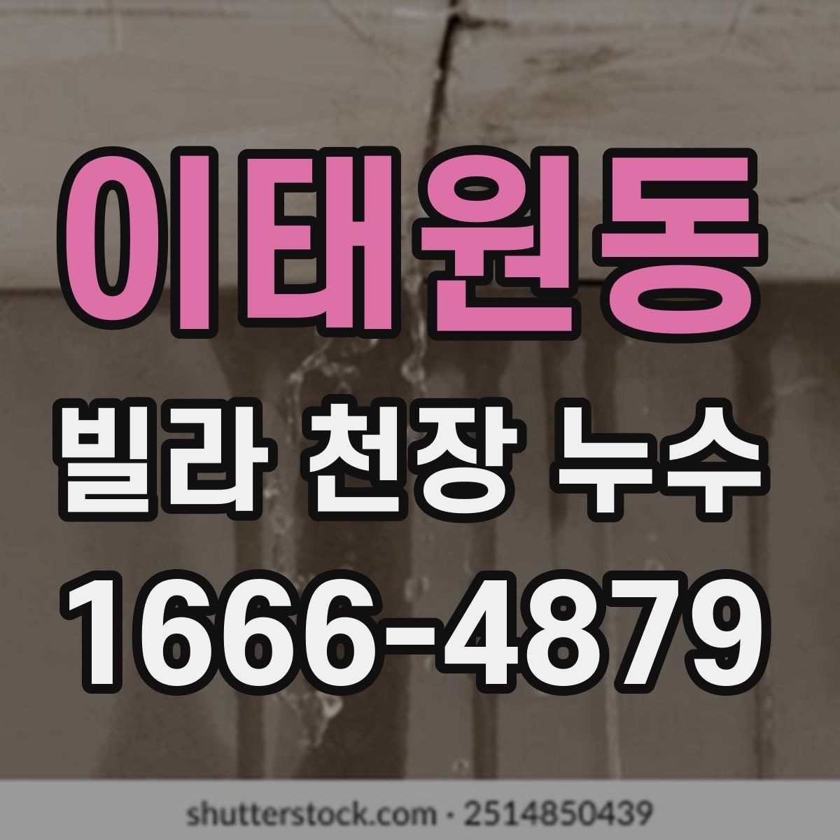 이태원동 빌라 천장 누수