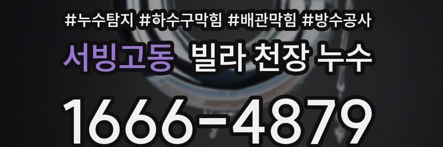 서빙고동 빌라 천장 누수