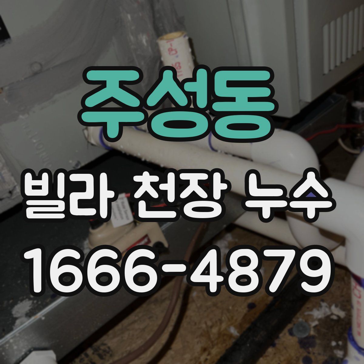 주성동 빌라 천장 누수