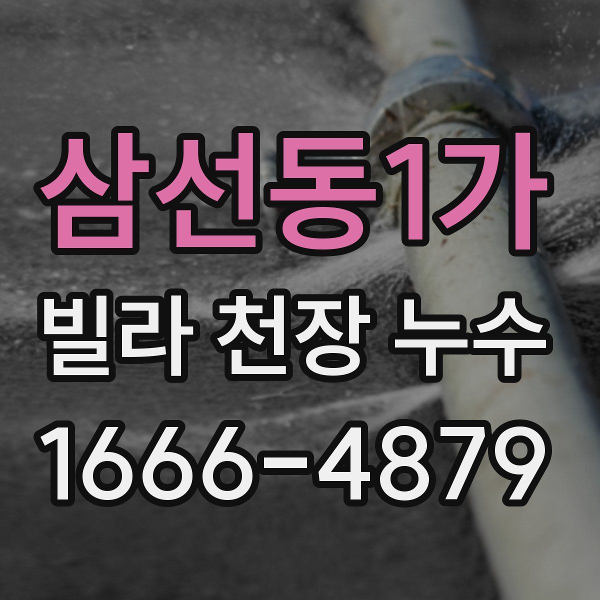 삼선동1가 빌라 천장 누수