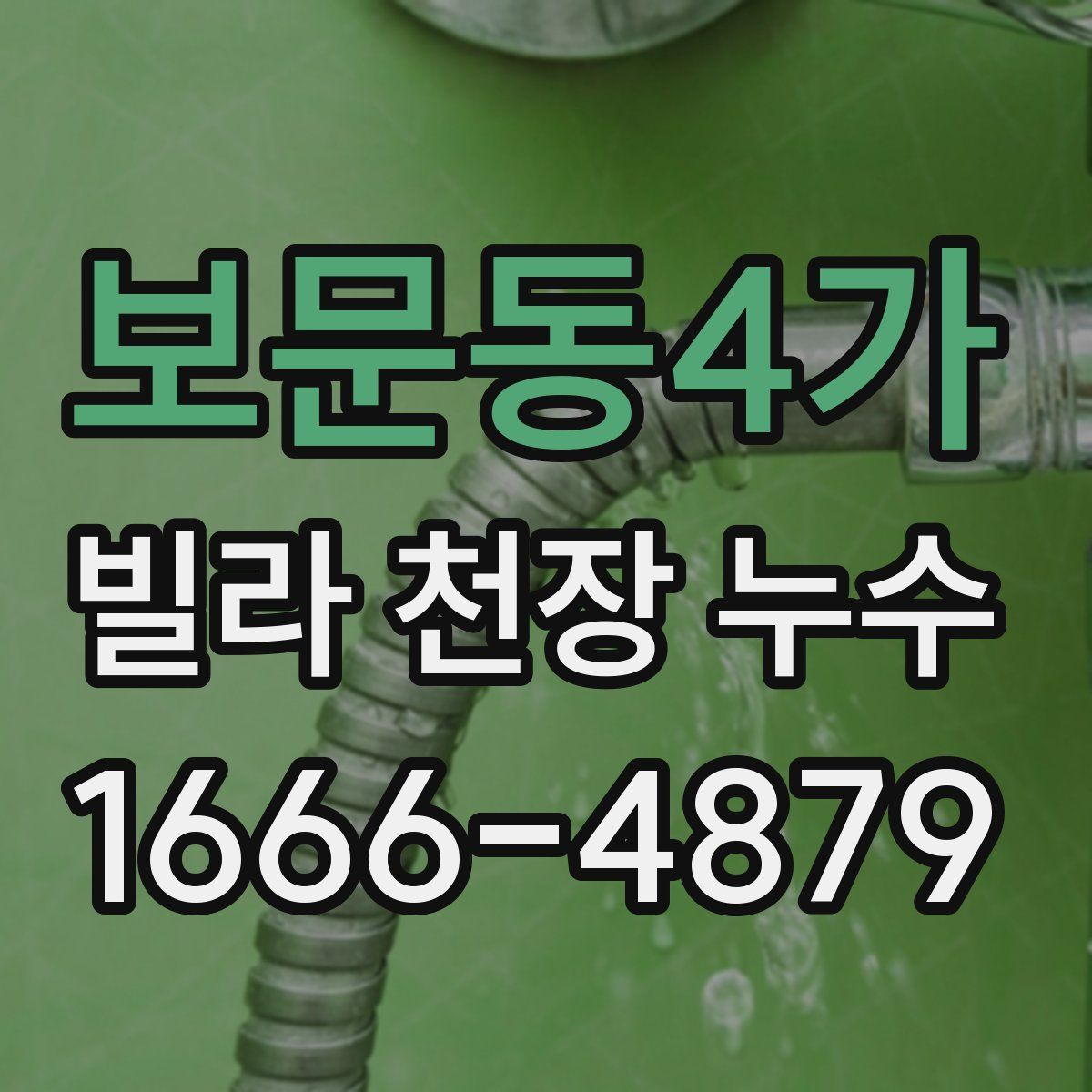 보문동4가 빌라 천장 누수