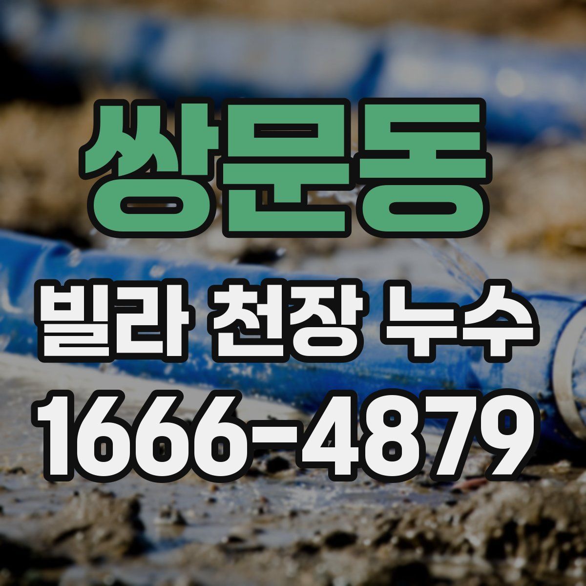 쌍문동 빌라 천장 누수