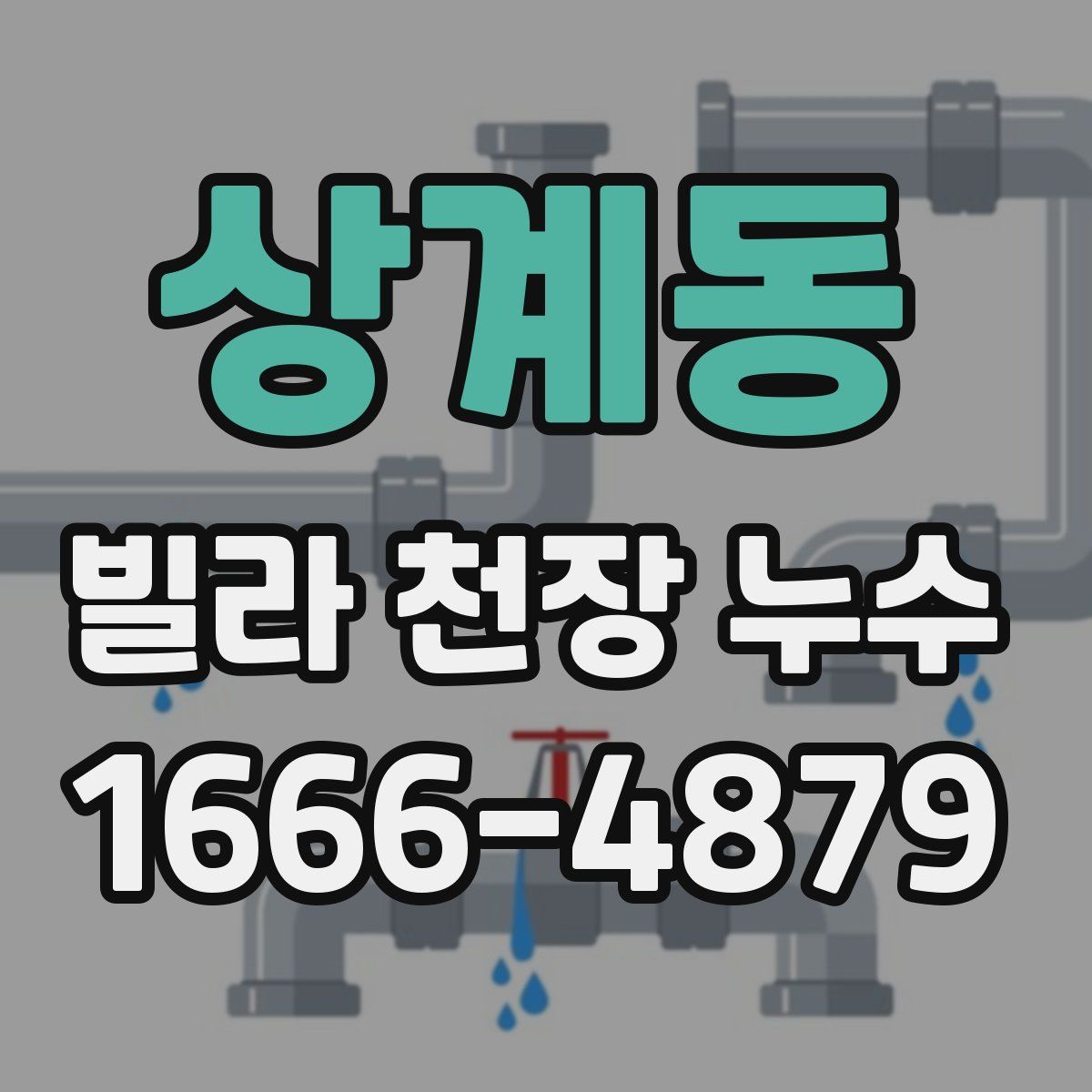 상계동 빌라 천장 누수