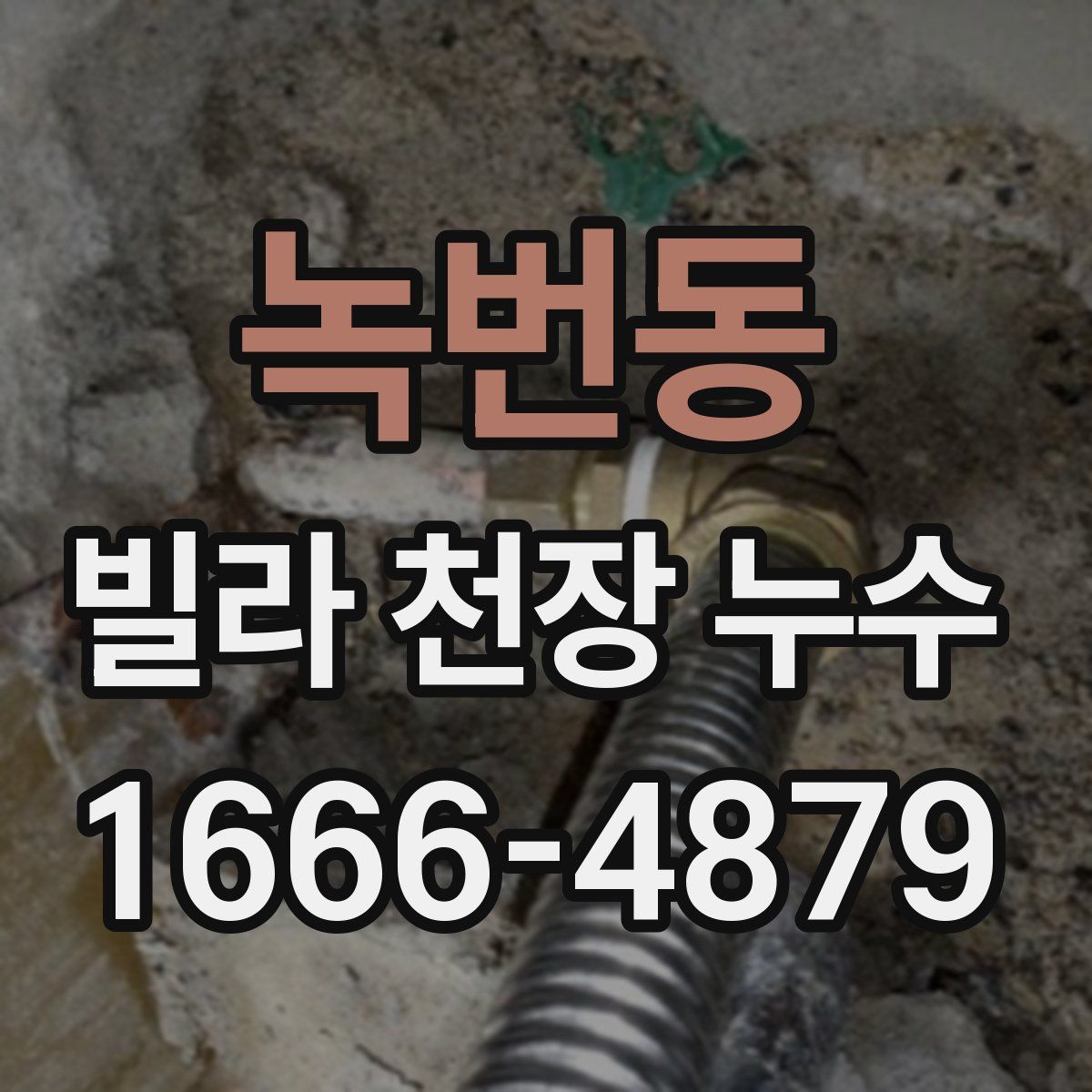 녹번동 빌라 천장 누수