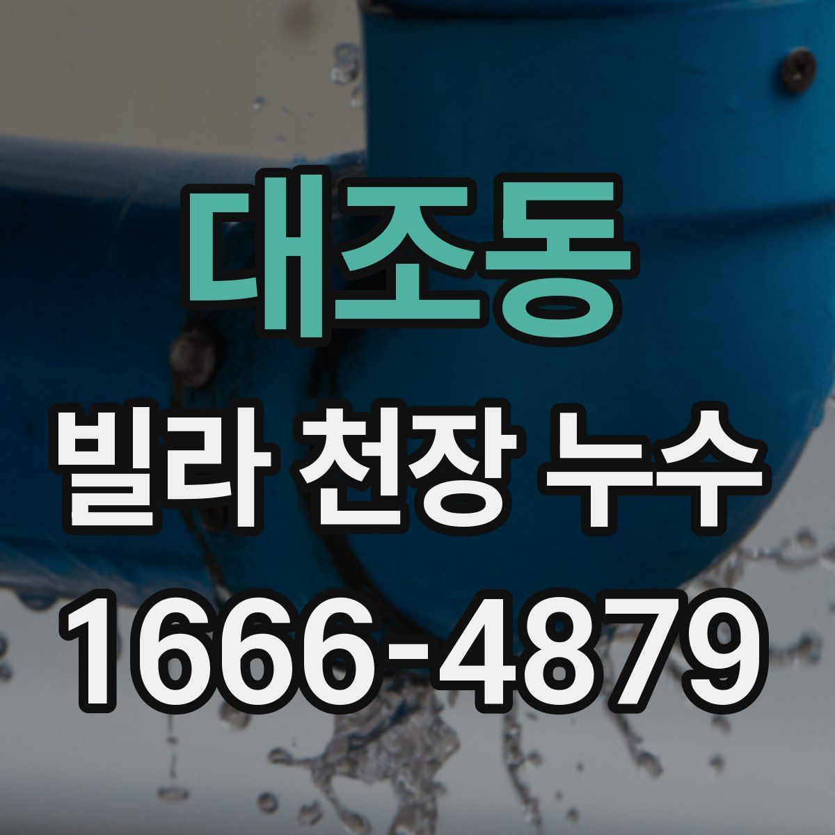 대조동 빌라 천장 누수