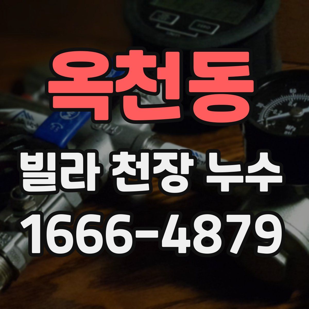 옥천동 빌라 천장 누수