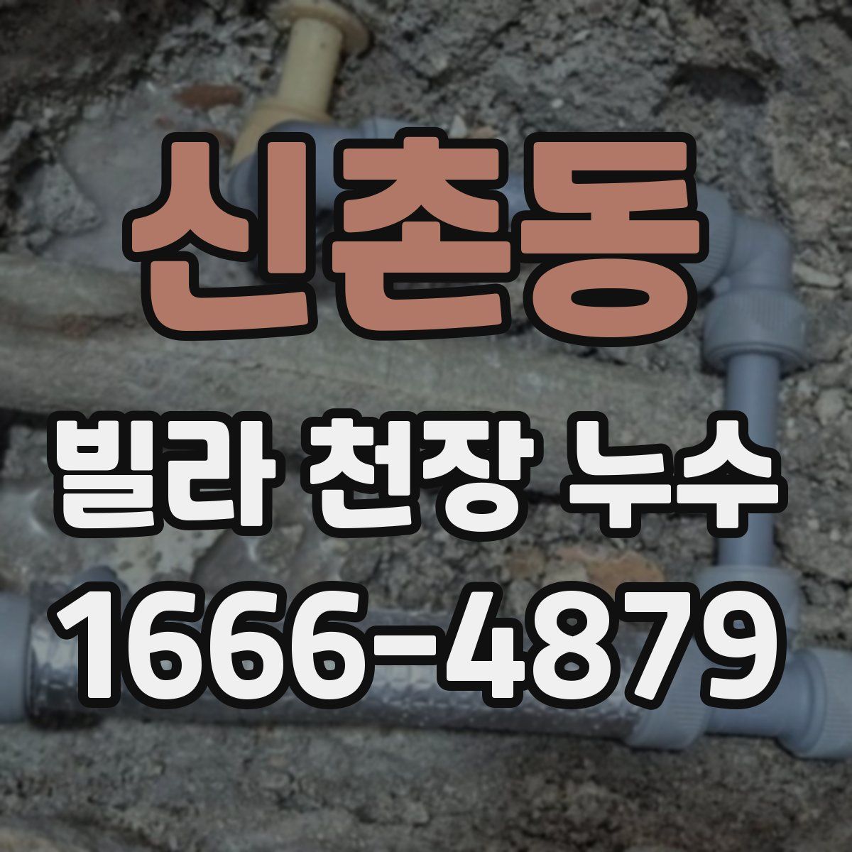 신촌동 빌라 천장 누수