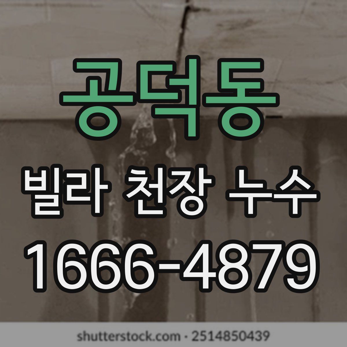 공덕동 빌라 천장 누수