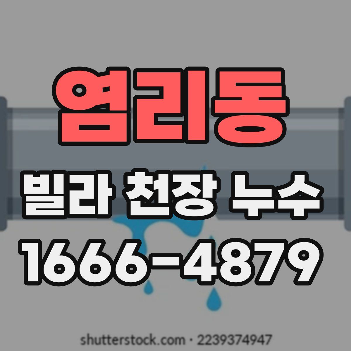 염리동 빌라 천장 누수