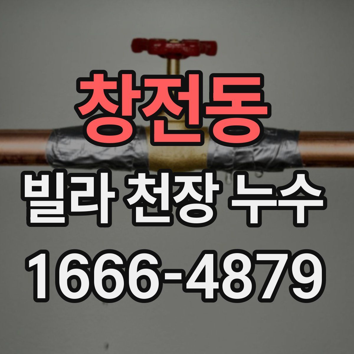 창전동 빌라 천장 누수