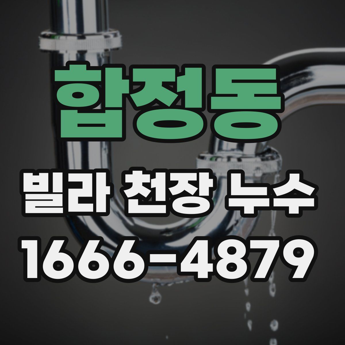 합정동 빌라 천장 누수
