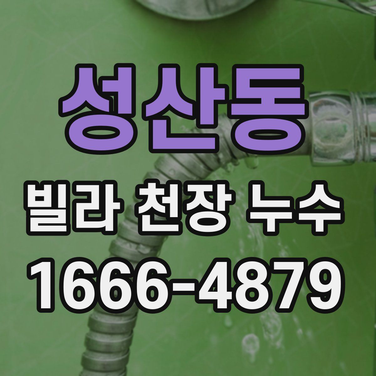 성산동 빌라 천장 누수