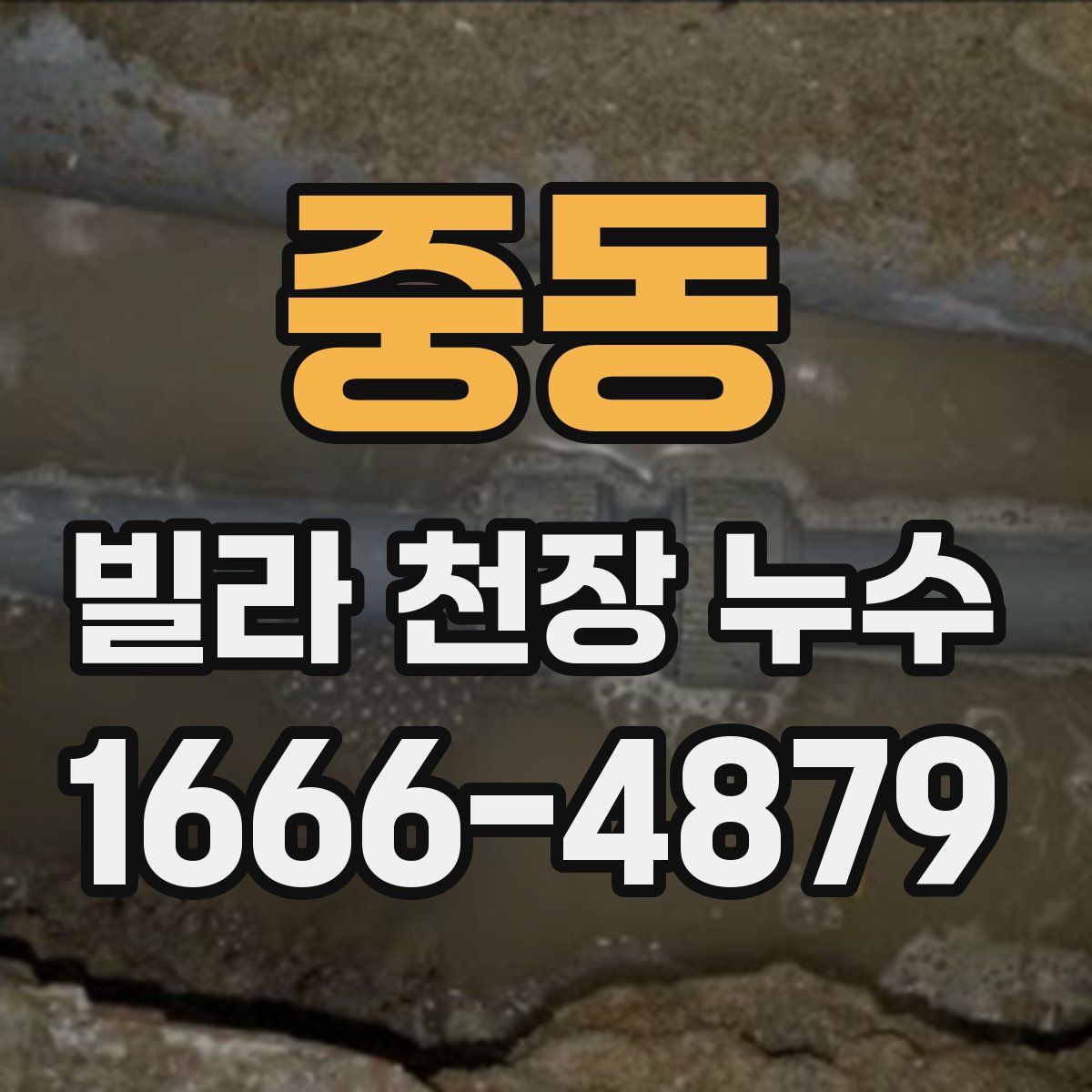 중동 빌라 천장 누수
