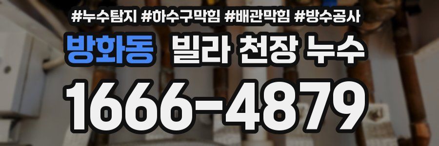 방화동 빌라 천장 누수