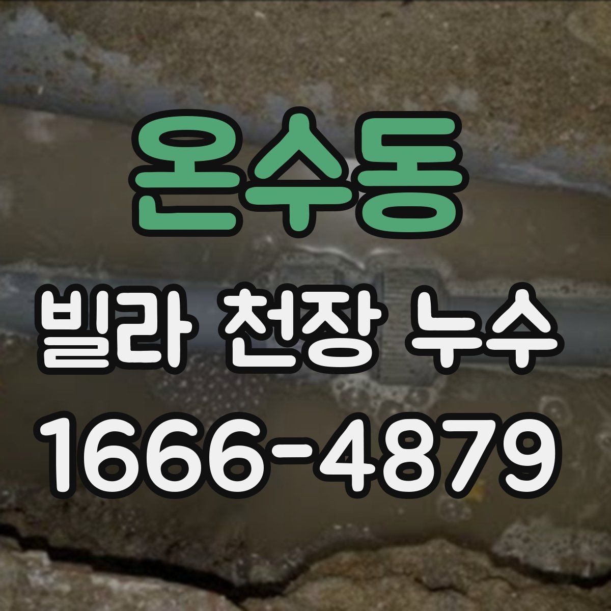 온수동 빌라 천장 누수