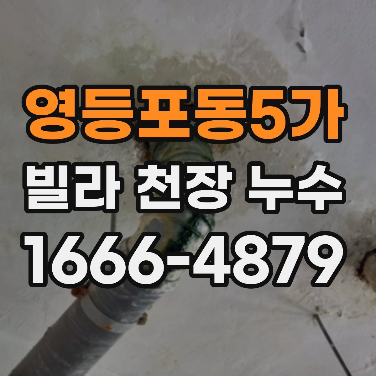 영등포동5가 빌라 천장 누수