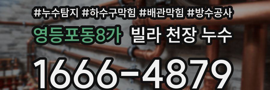 영등포동8가 빌라 천장 누수