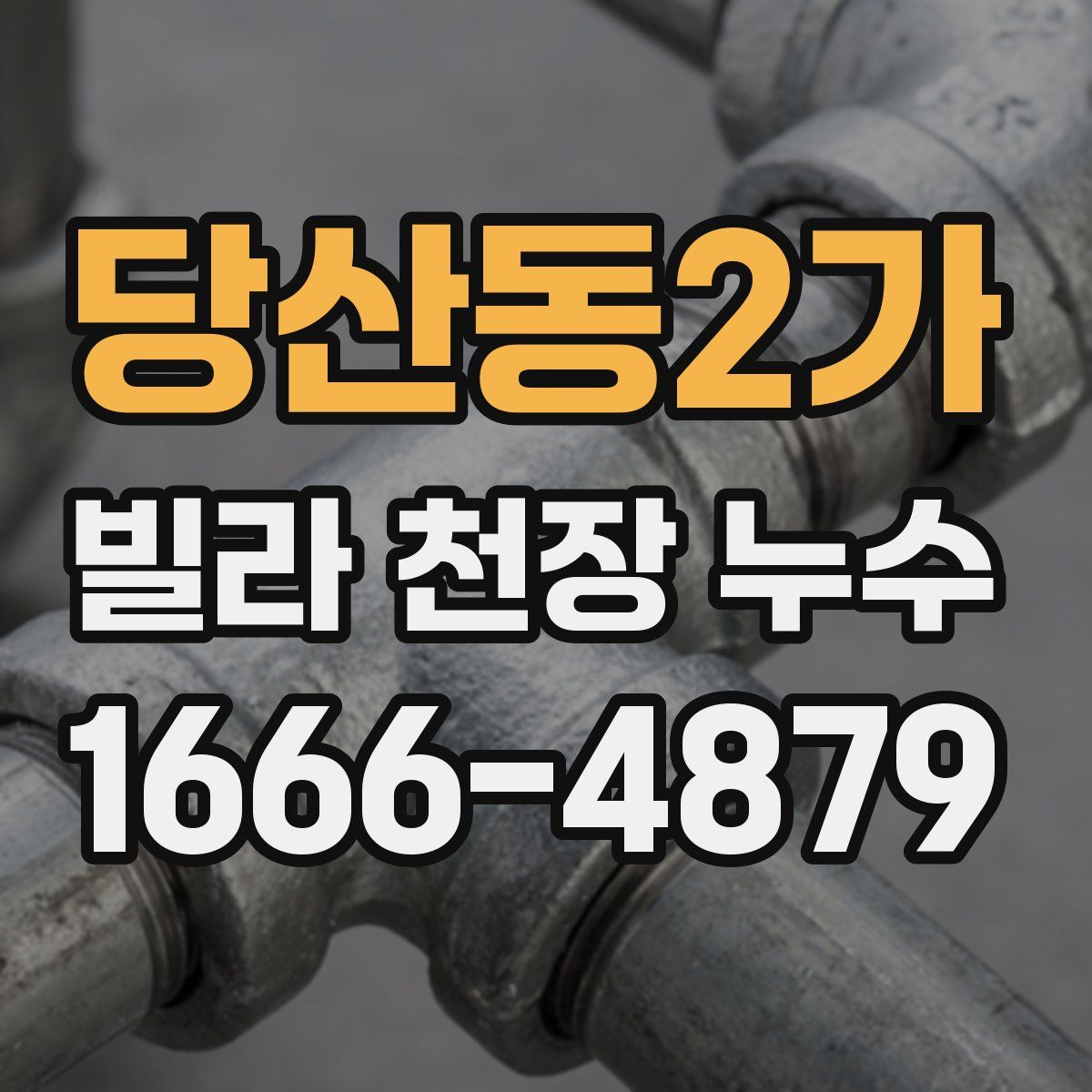 당산동2가 빌라 천장 누수